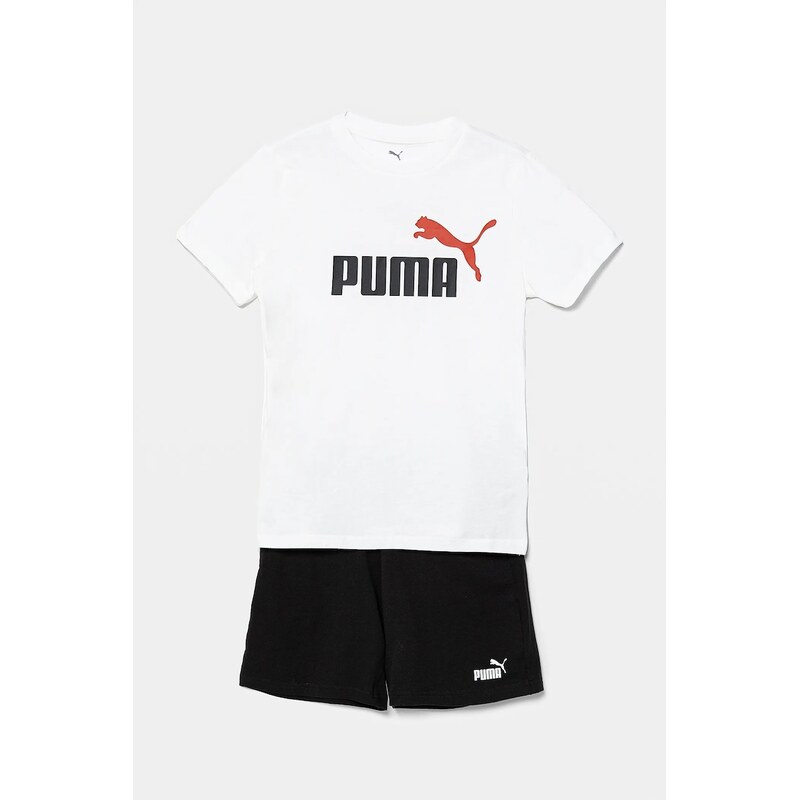 Detská bavlnená súprava Puma ESS 2 COLOR No. 1 Logo Tee and Shorts Set 63051224