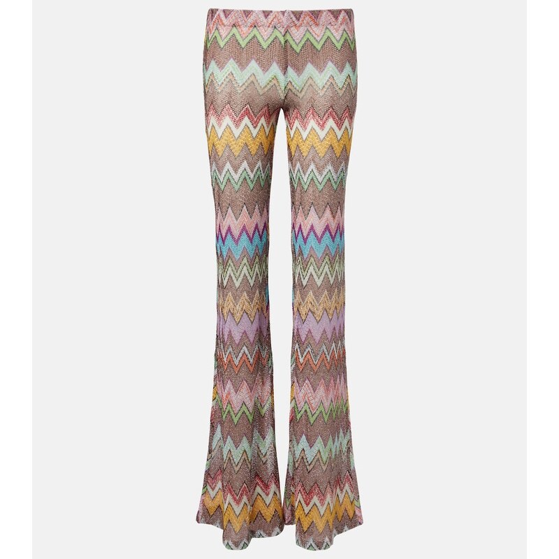 Missoni Zigzag lamà flared pants 68332380