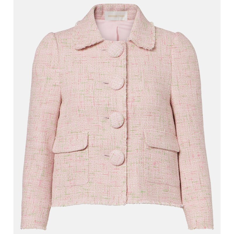 Shushu/Tong Cotton-blend tweed jacket 68177055