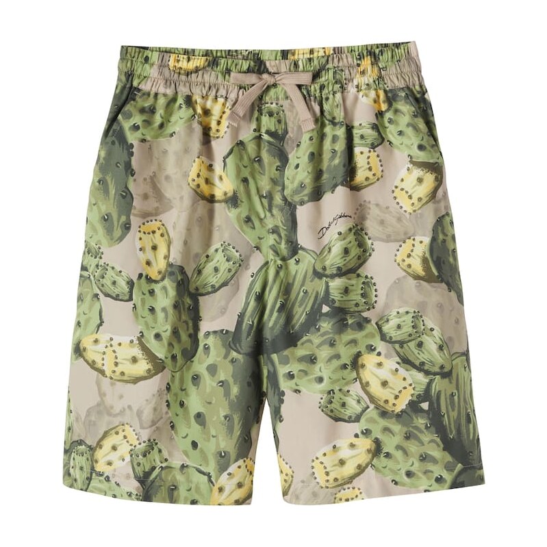 Dolce&Gabbana Kids Printed cotton shorts 67997244