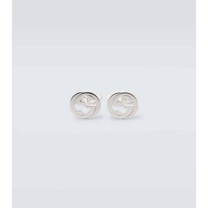 Gucci Interlocking G sterling silver cufflinks 68149678