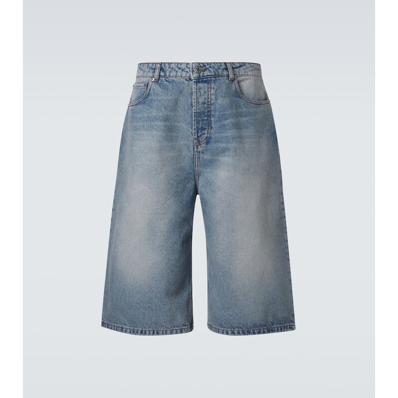 Ami Paris Denim Bermuda shorts 68006132