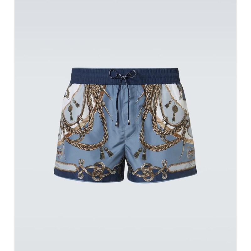 Dolce&Gabbana Printed swim trunks 68007144