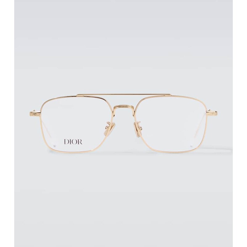 Dior Eyewear DiorBotanicaO N1U gold-plated aviator glasses 68077807