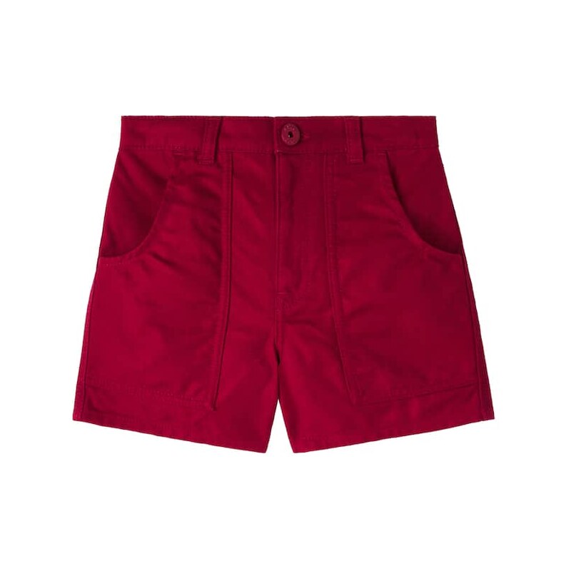 Gucci Kids Web Stripe cotton canvas shorts 68292181