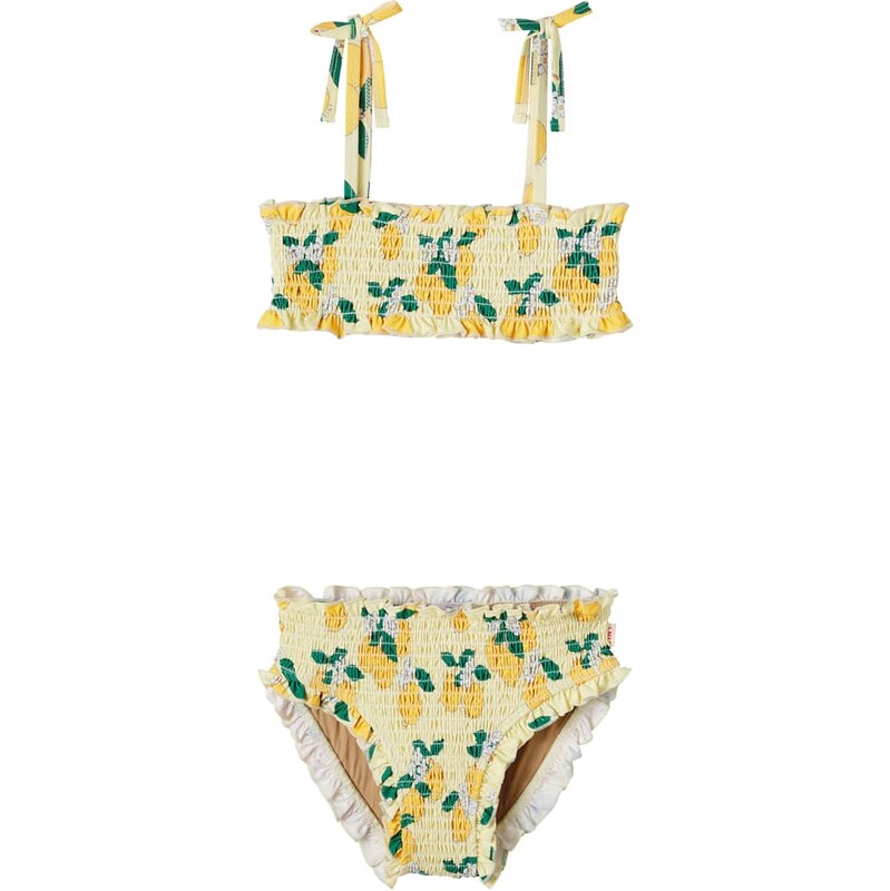 Tinycottons Oranges smocked bikini 68186860
