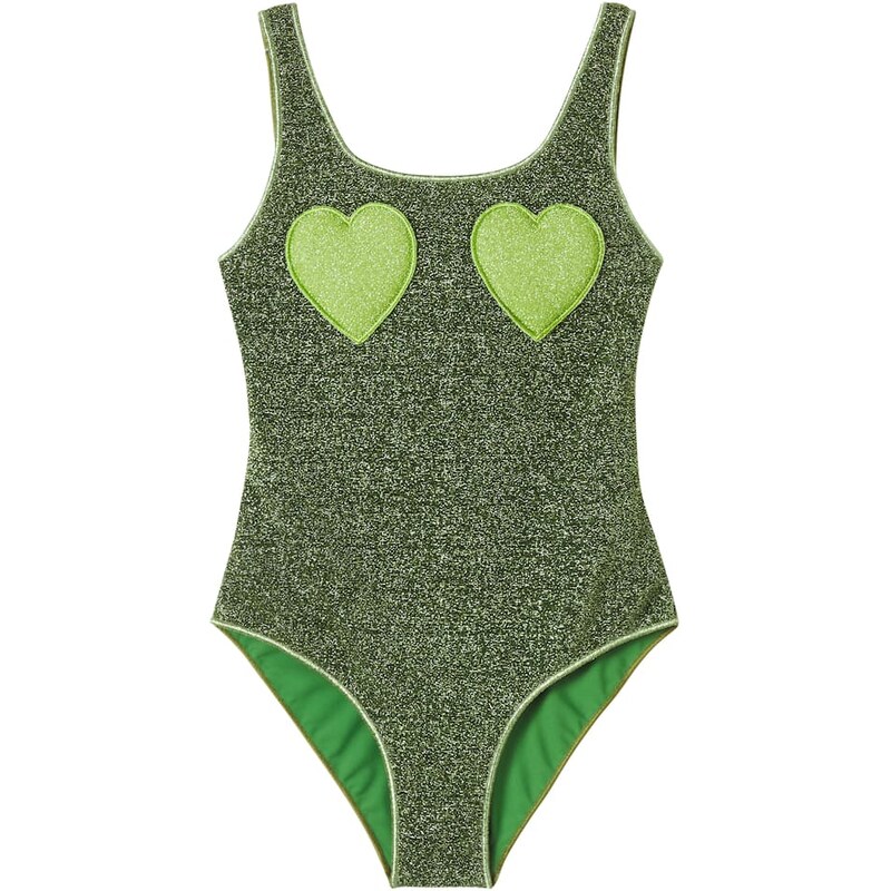 Oseree Kids OsÃree Kids LumiÃ¨re appliquÃ swimsuit 68123378