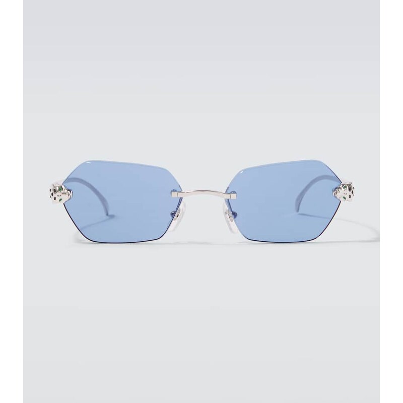 Cartier Eyewear Collection The PanthÃ¨re De Cartier square sunglasses 68211588