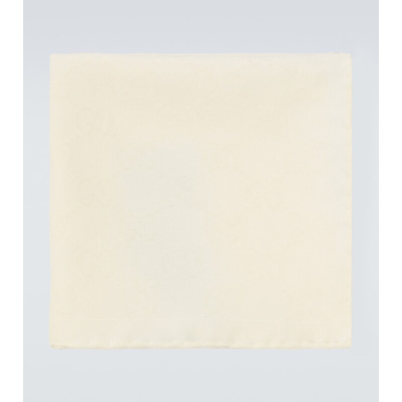 Gucci GG cotton and silk pocket square 68241523