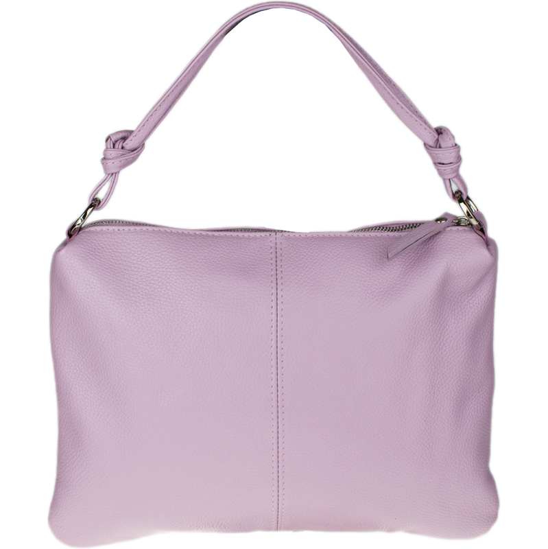 Fialová kožená talianska kabelka Giuseppina Viola Chiara NovaKabelka 68162953