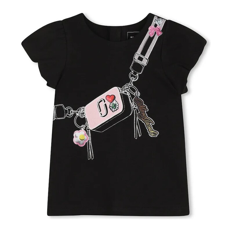 Dievčenské bavlnené šaty Marc Jacobs 67615253