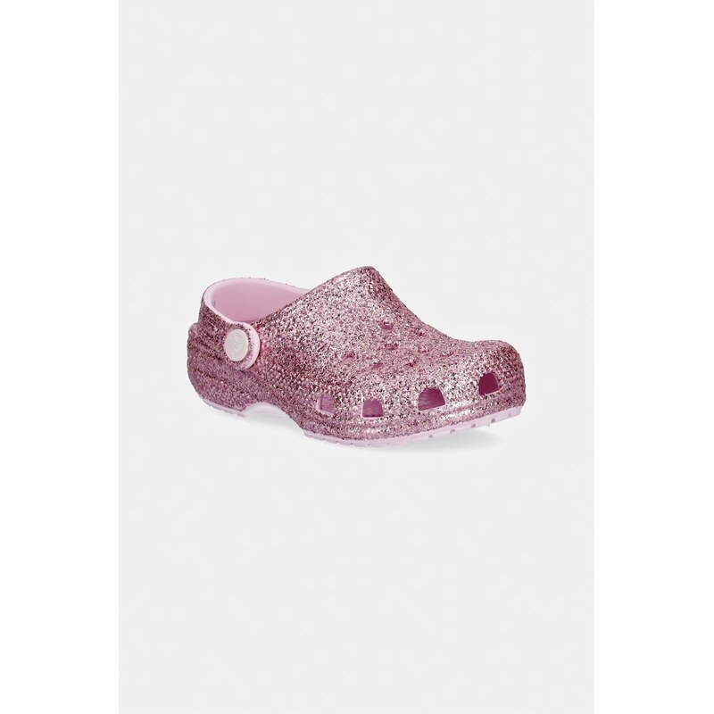 Detské šľapky Crocs CLASSIC CHUNKY GLITTER CLOG T 67696803