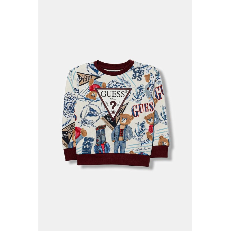 Detská bavlnená mikina Guess 67068766