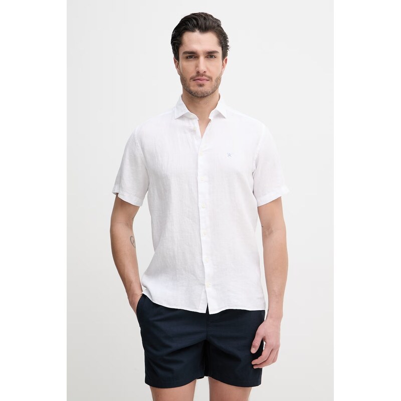 Ľanová košeľa Hackett London 67697320