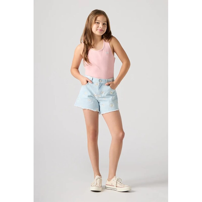 Detské rifľové krátke nohavice Levis DAISY DENIM A LINE SHORT 67473567