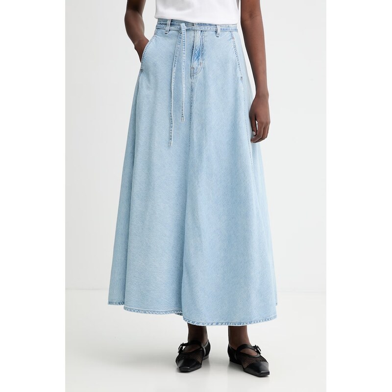 Rifľová sukňa Levis XL SKIRT 67547485