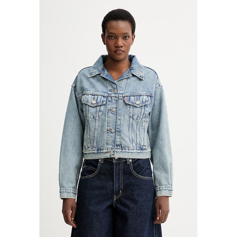 Rifľová bunda Levis SHRUNKEN 90S TRUCKER 67583437