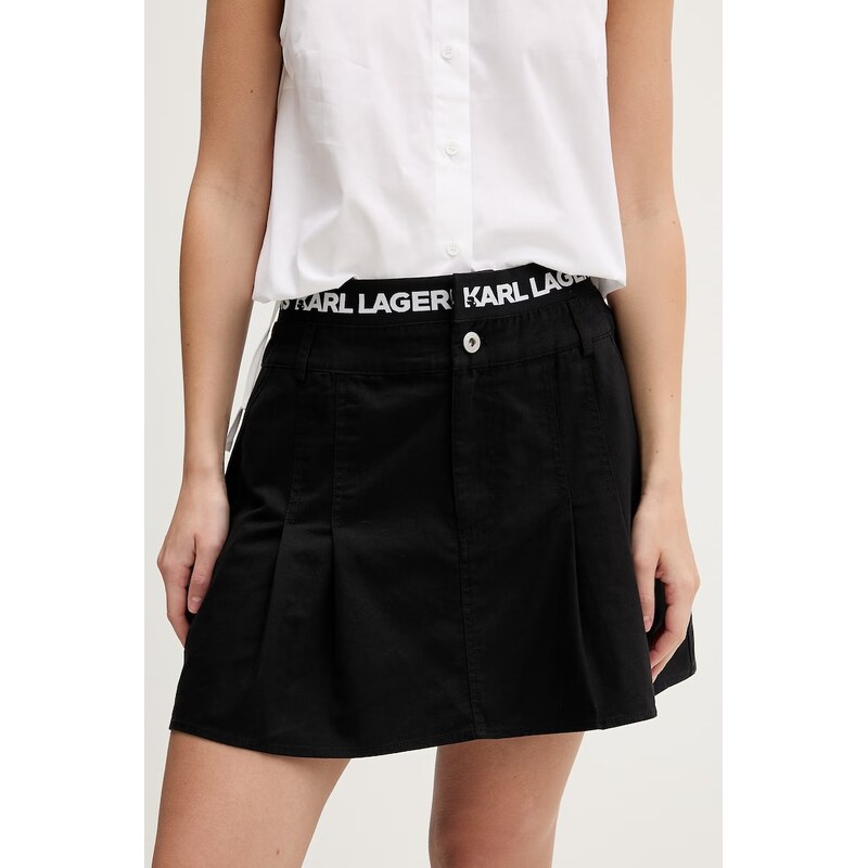 Rifľová sukňa Karl Lagerfeld Jeans 67629653