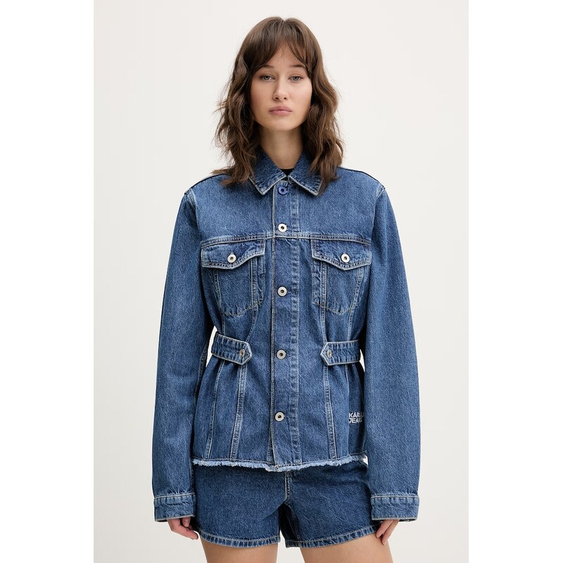 Rifľová bunda Karl Lagerfeld Jeans 67696831