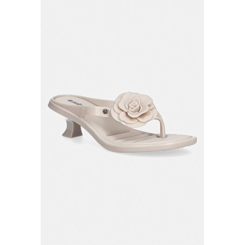 Šľapky Melissa MELISSA THONG KITTEN HEEL PETALS AD 67688260