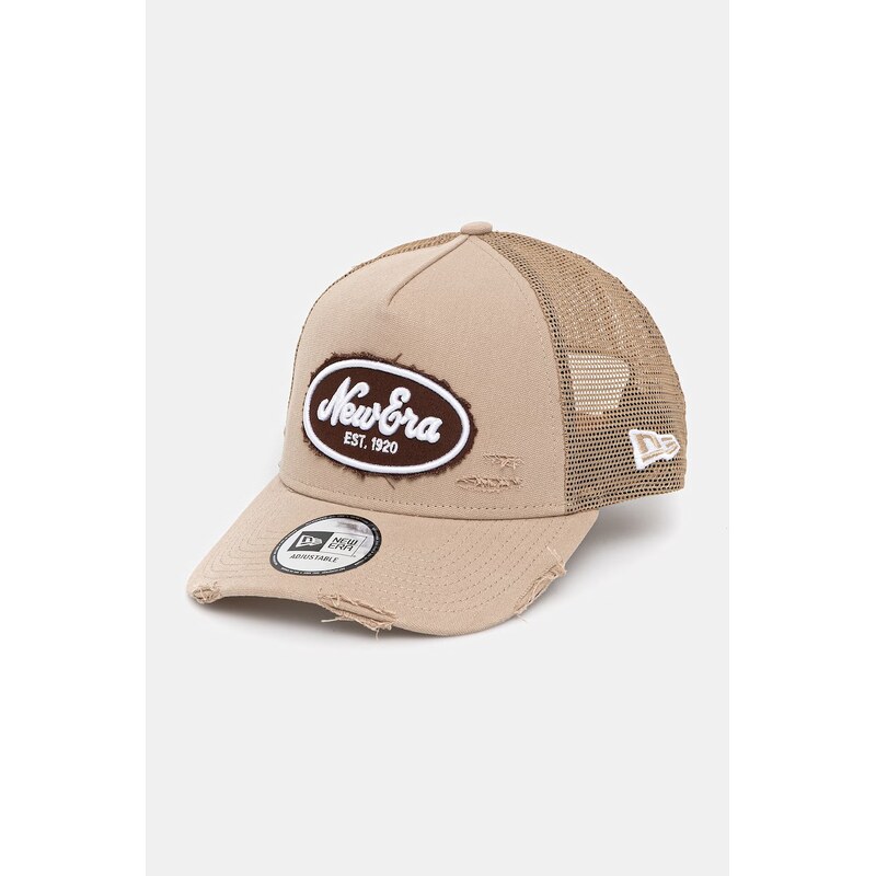 Šiltovka New Era OVAL CANVAS DISTRESS TRUCKER 67697576