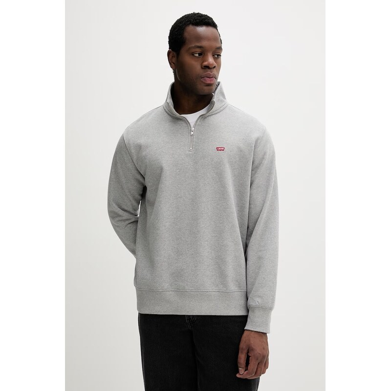 Levis mikina pánska bavlnená ORIGINAL HM 1/4 ZIP 67758484