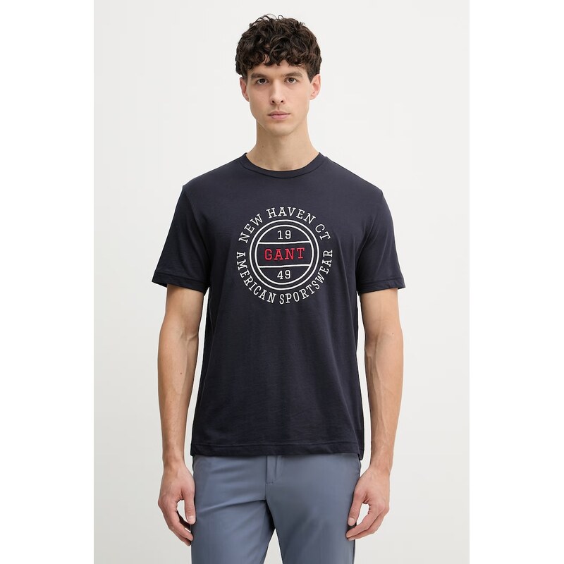 Pánske bavlnené tričko Gant 67855929