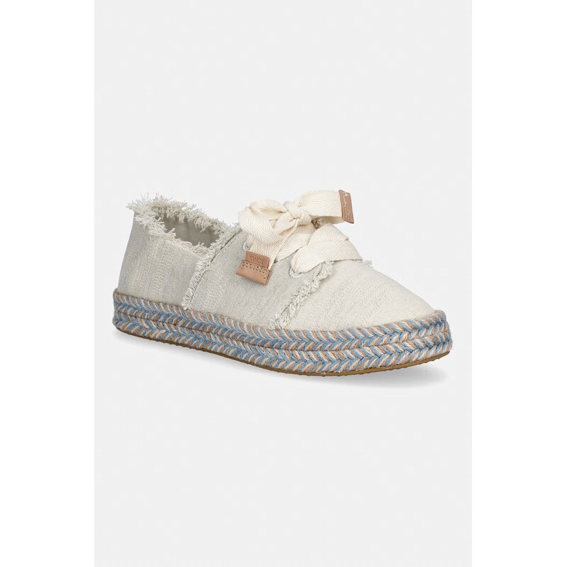 Toms espadrily dámske CAROLINA LACE UP 67870065