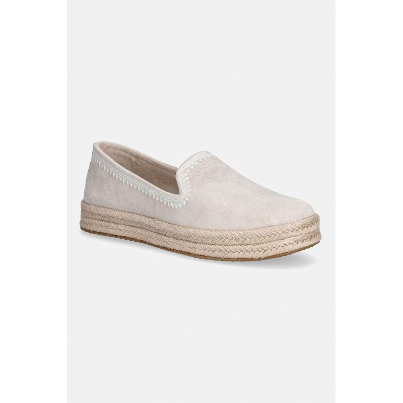 Toms espadrily dámske semišové CAROLINA 67870066
