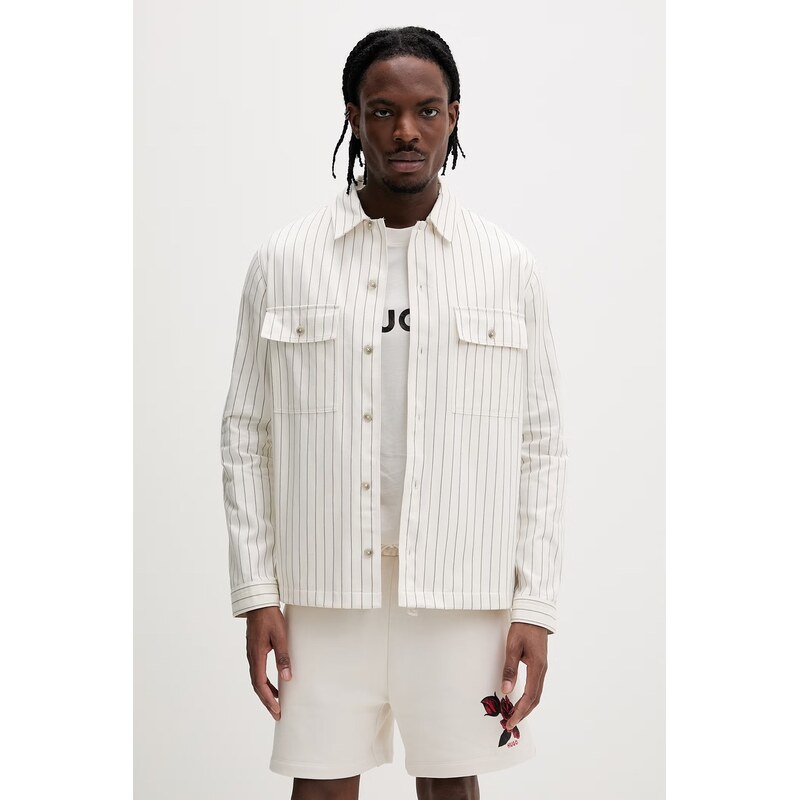 HUGO košeľa pánska bavlnená Epoldo 68189535