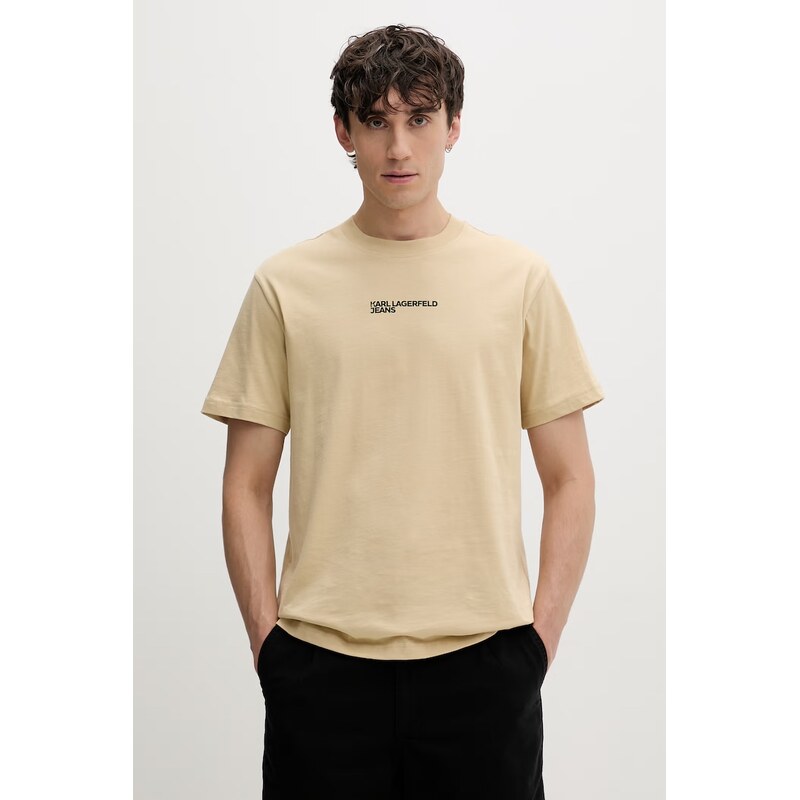 Karl Lagerfeld Jeans tričko pánske bavlnené 67885925