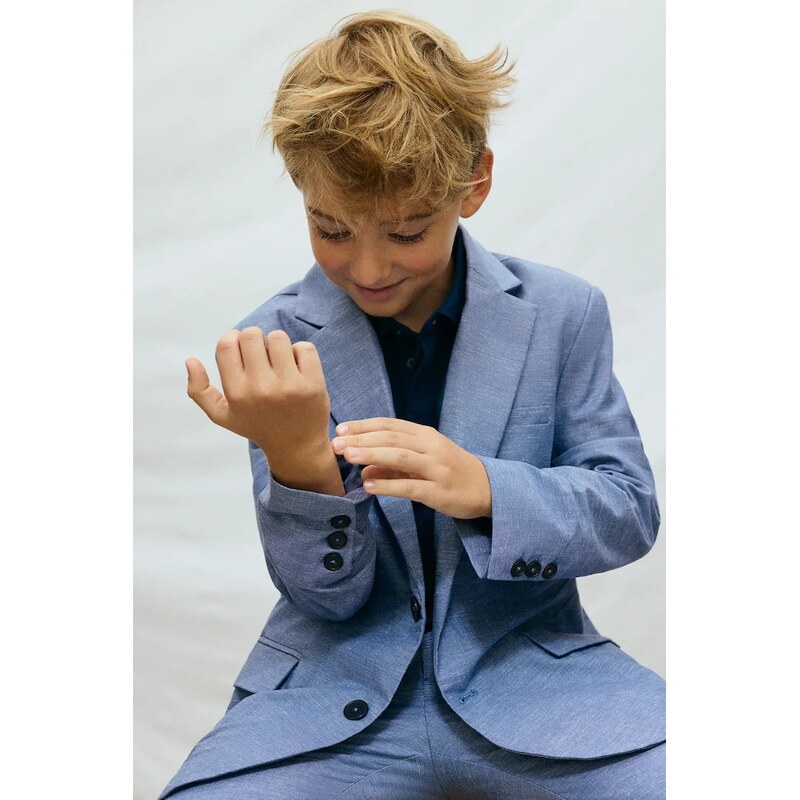 Detské sako s prímesou ľanu Mayoral 67576723