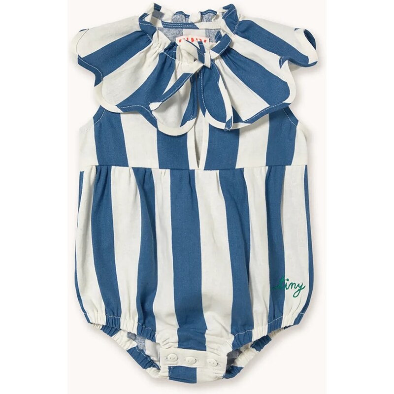 Body pre bábätká Tinycottons LIGHT NAVY STRIPES BODY 67762169