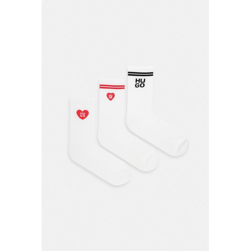Ponožky HUGO 3P QS LOVE YOU CC W 3-pak 67473698