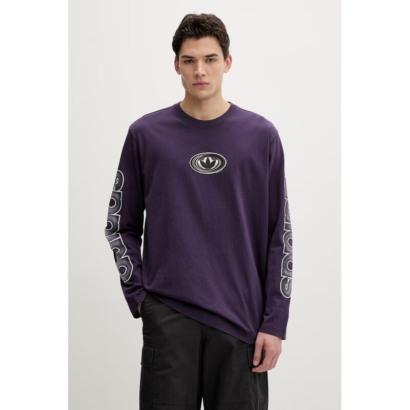 Bavlnené tričko s dlhým rukávom adidas Originals 67504339