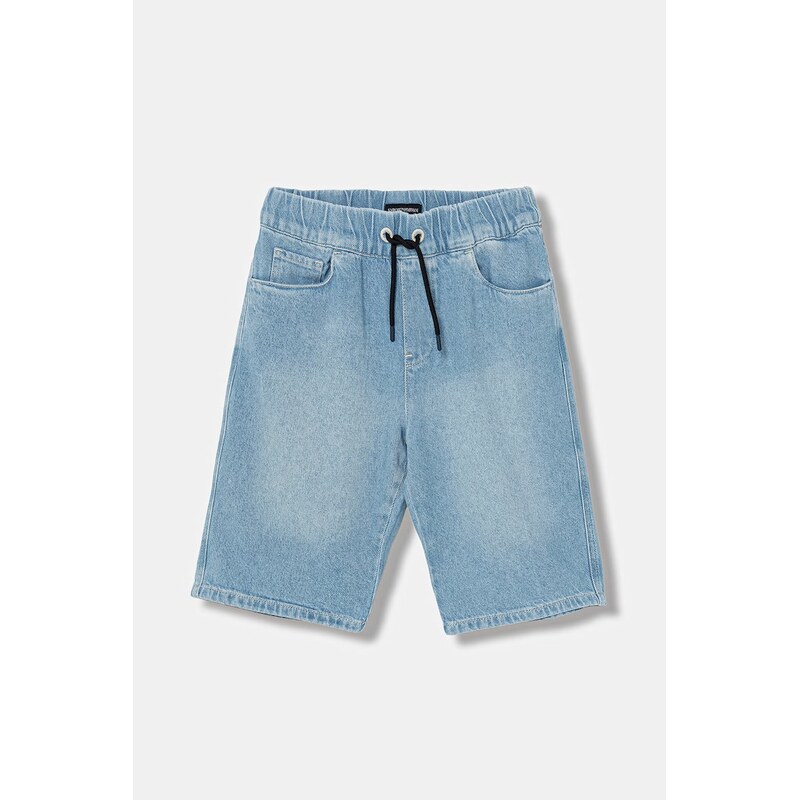 Detské rifľové krátke nohavice Emporio Armani 67504742