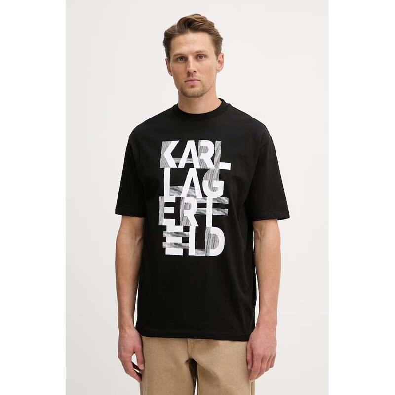 Bavlnené tričko Karl Lagerfeld 67602805