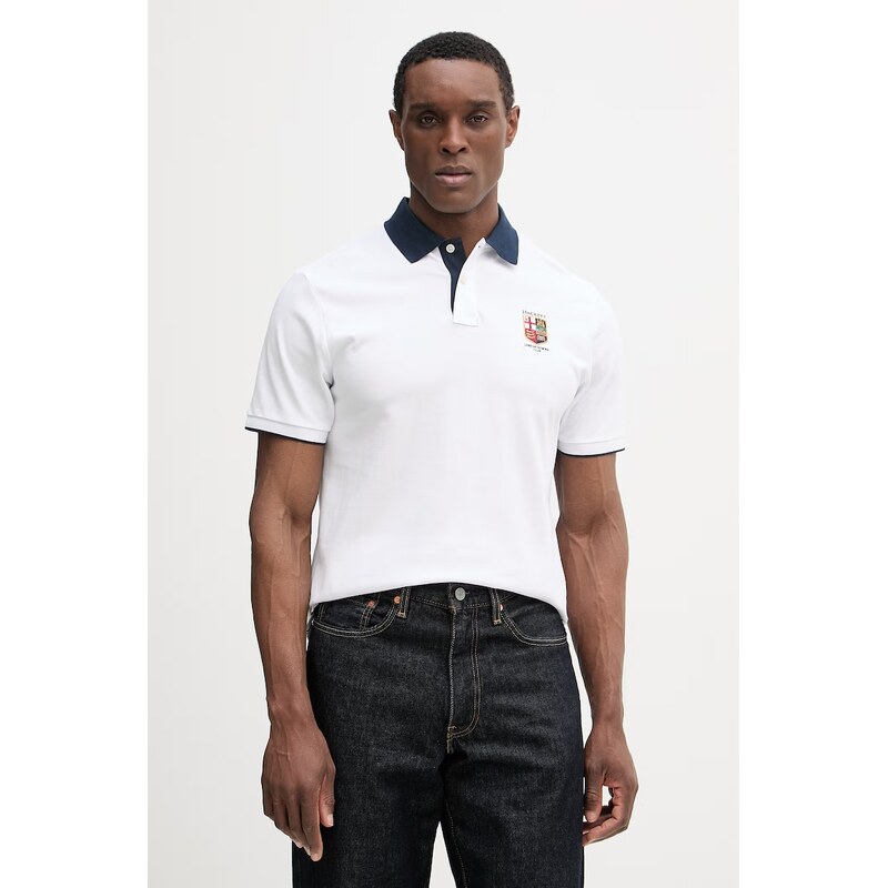 Bavlnené polo tričko Hackett London 67603021