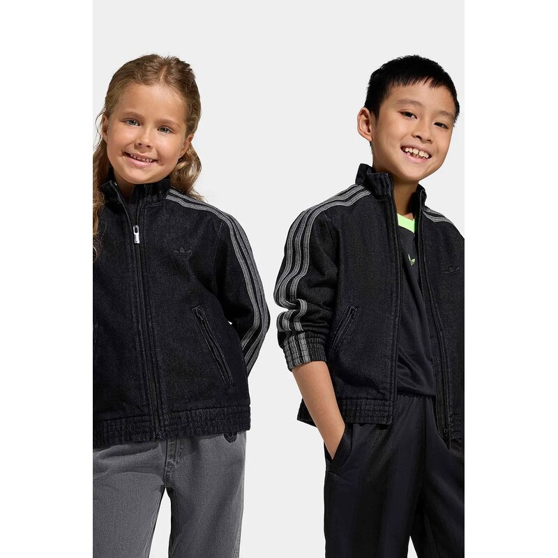 Detská džínsová mikina adidas Originals 67605424