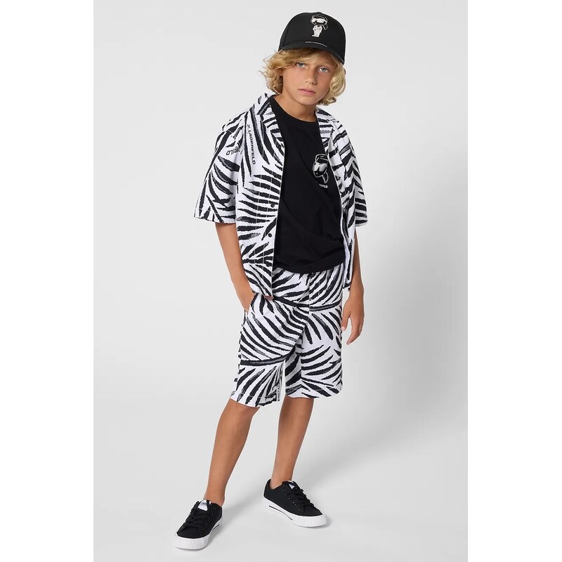 Karl Lagerfeld bermudy detské bavlnené 68558441