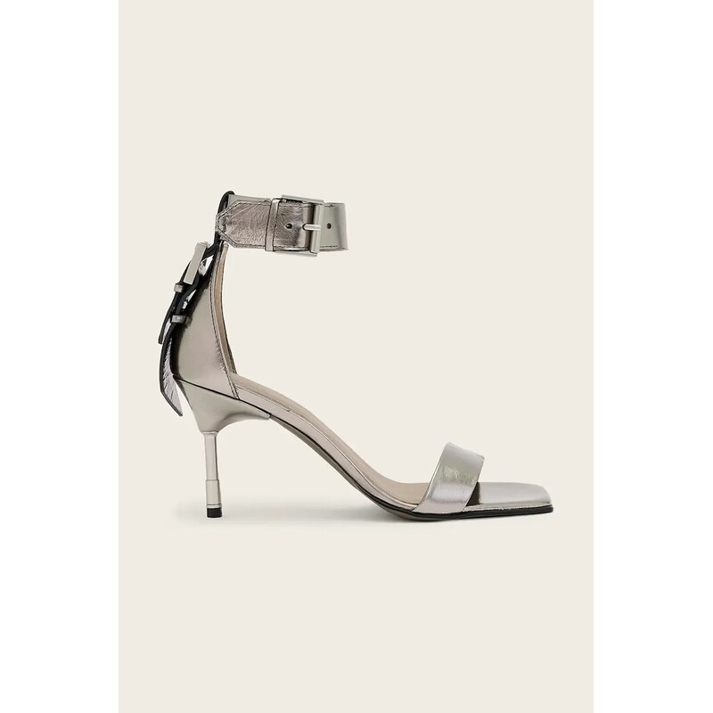 Kožené sandále AllSaints Noir Mid Sandal 67615174