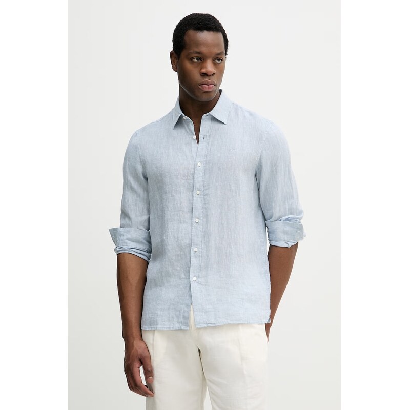 Michael Kors košeľa pánska ľanová 67698706