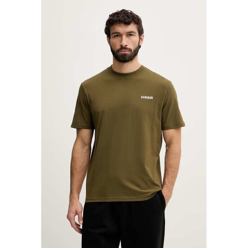 Napapijri tričko pánske bavlnené SMALL BOX 67824340