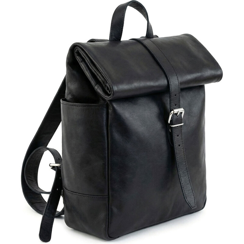 Glara leather Rolovací kožený batoh – Rolling Pioneer 68164064