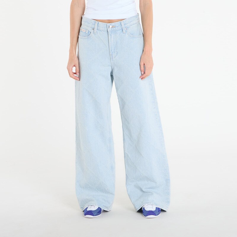 Džínsy Calvin Klein Jeans Low Rise Baggy Needle Jeans Blue XS/26 68164796