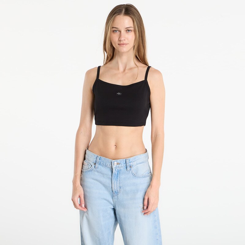 Calvin Klein Jeans Sl Woven Label 2X2 B Black S 68164809