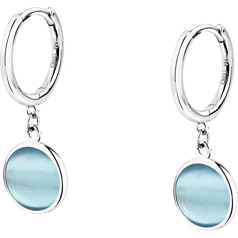 Morellato Strieborné kruhové náušnice s mačacím okom Venezia SAZM09 68164000