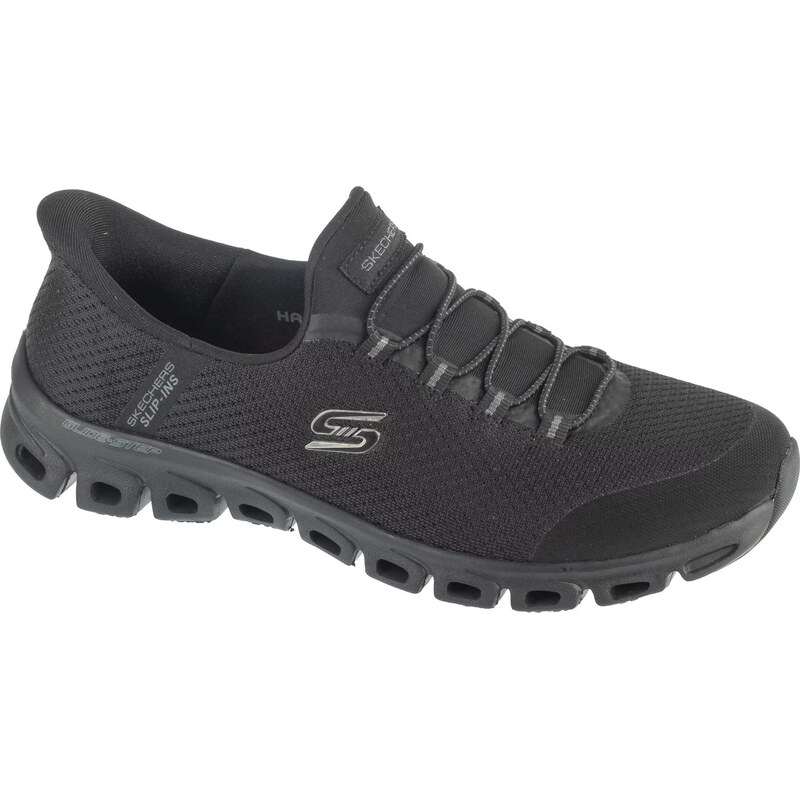 Čierne tenisky Skechers Slip-Ins: Glide-Step - Pursuit 68189674
