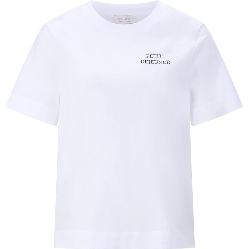 Rich & Royal Tričko námornícka modrá / hnedá / hrdzavohnedá / biela 67468889