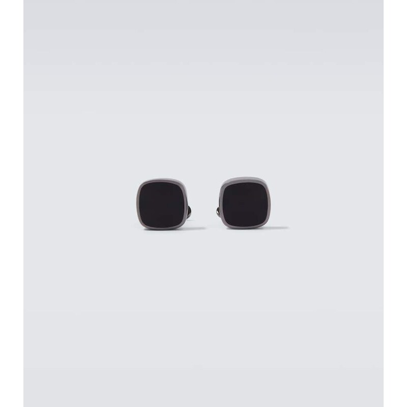 Giorgio Armani 925 sterling silver and enamel cufflinks 68284816